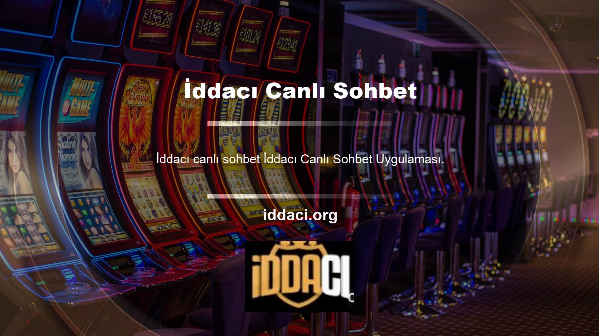 İddacı Canlı Sohbet Telefon Numarası Sistemi İddacı Canlı Sohbet Uygulaması yoktur