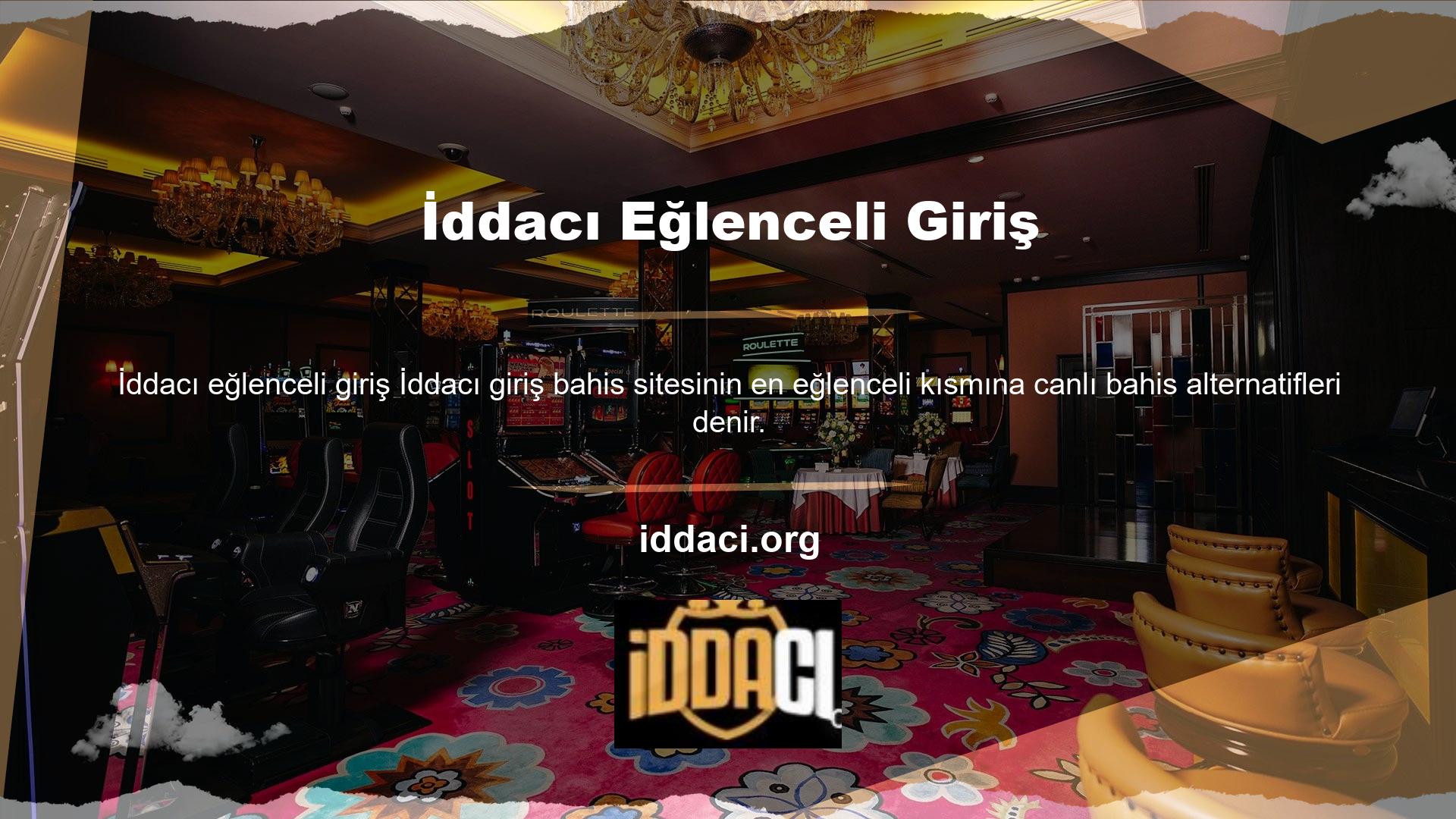 Her maçtan hemen sonra İddacı Portal'ın canlı bahis bölümüne bahis koyabilirsiniz